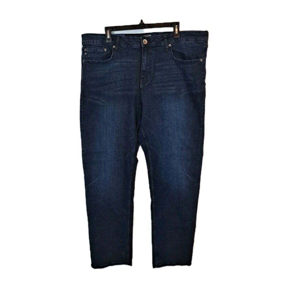 Chaps Regular Fit Men's Jeans Size 36x32 (40 X 32) Straight Leg Blue